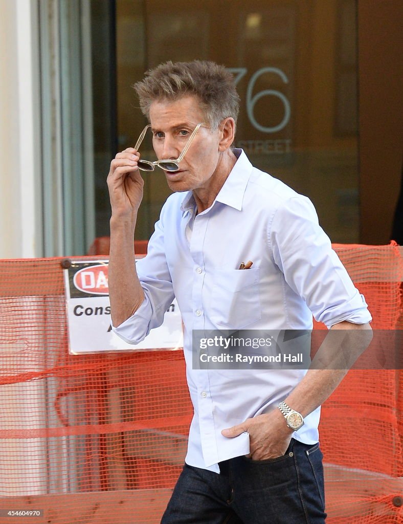 Celebrity Sightings In New York City - September 04, 2014