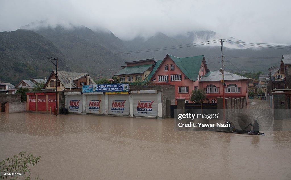 Rain And Floods Wreck Havoc In Kashmir