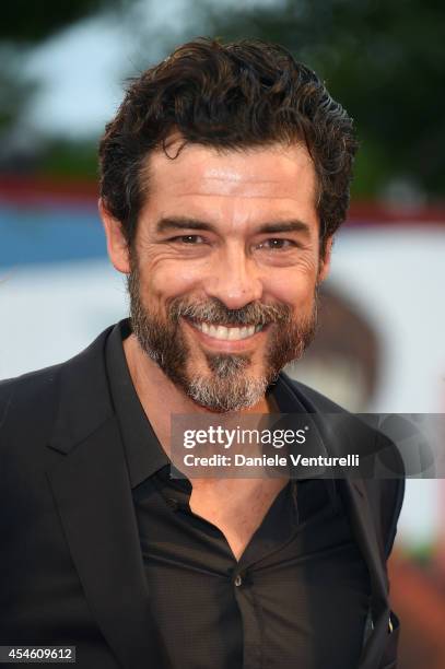 Actor Alessandro Gassmann attends 'I Nostri Ragazzi' Premiere during the 71st Venice Film Festival at Sala Perla on September 4, 2014 in Venice,...