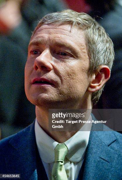 Martin Freeman attends the German premiere of the film 'The Hobbit: The Desolation Of Smaug' at Sony Centre on December 9, 2013 in Berlin, Germany.