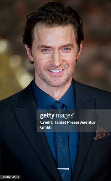 Richard Armitage attends the German premiere of the film 'The Hobbit: The Desolation Of Smaug' at Sony Centre on December 9, 2013 in Berlin, Germany.