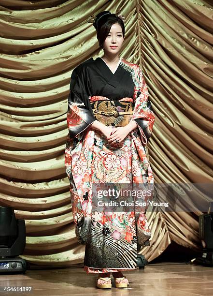 Lim Soo-Hyang attends the KBS2 Drama 'Inspiring Generation' showcase at the Raum Majestic Ballroom on December 2, 2013 in Seoul, South Korea.