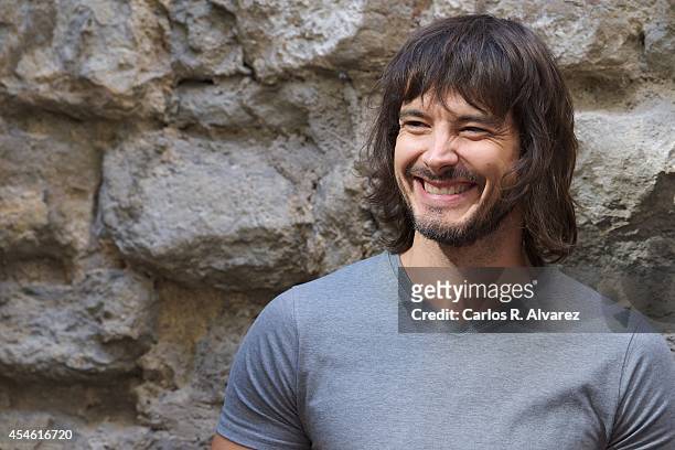 Spanish actor David Janer attends "Aguila Roja" new season photocall at the Villa Suso Palace during the 6th FesTVal Television Festival 2014 day 4...