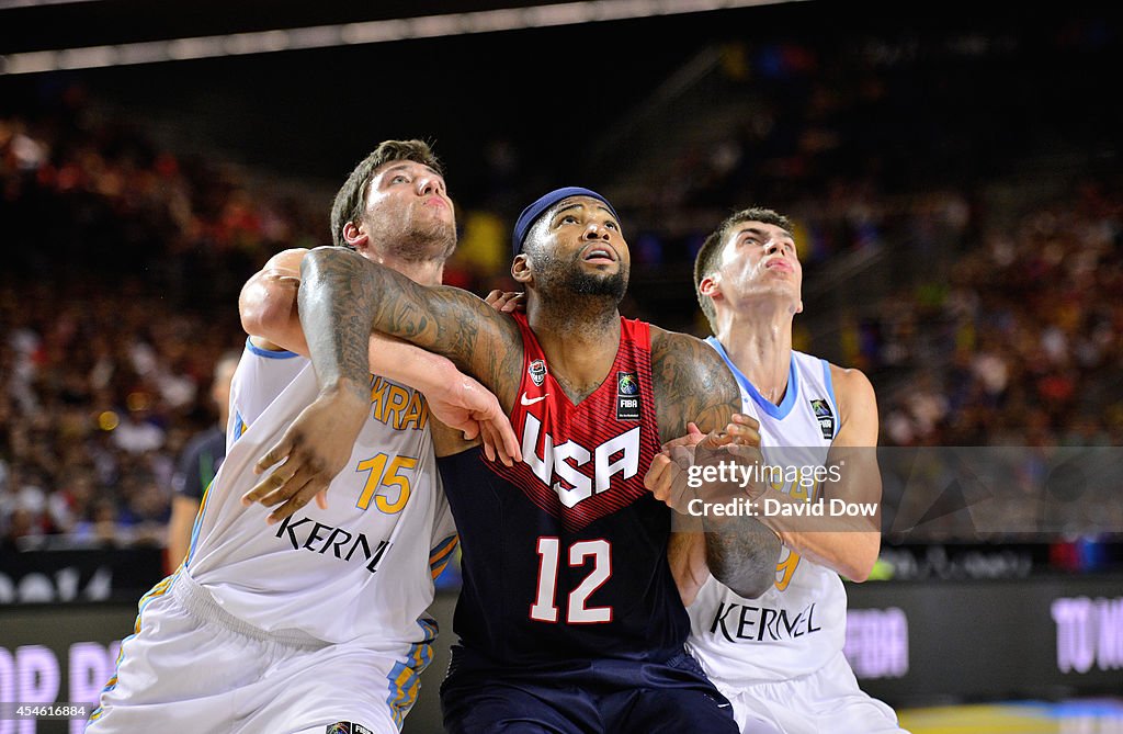 USA Basketball Men's National Team V The Ukrainian Nation Basketball Team