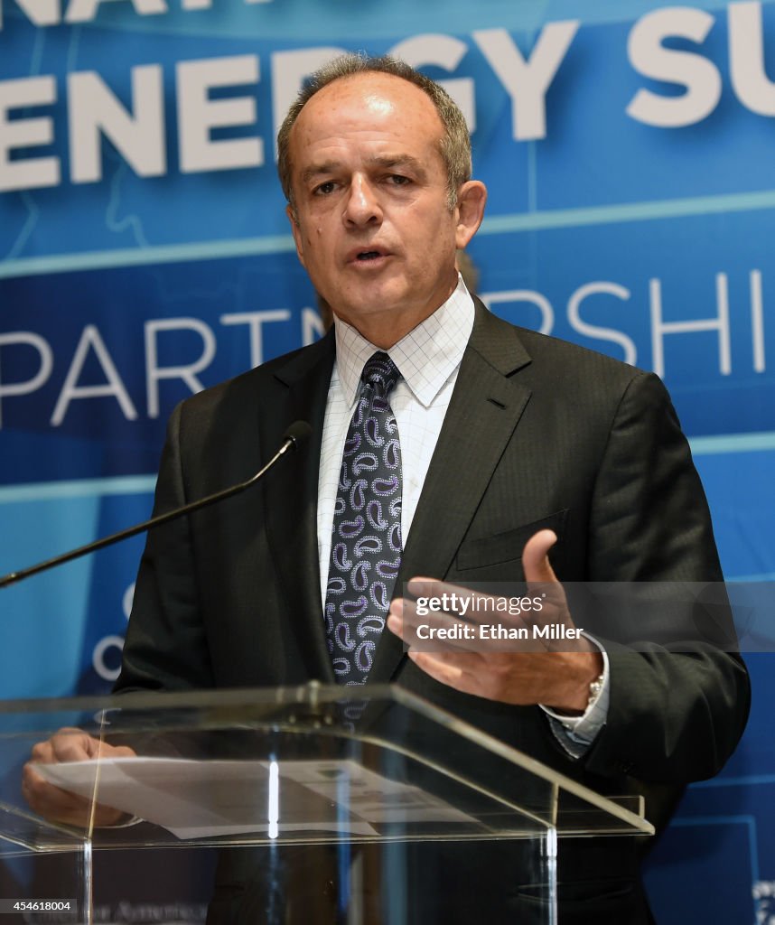 Government Leaders Attend Clean Energy Summit In Las Vegas