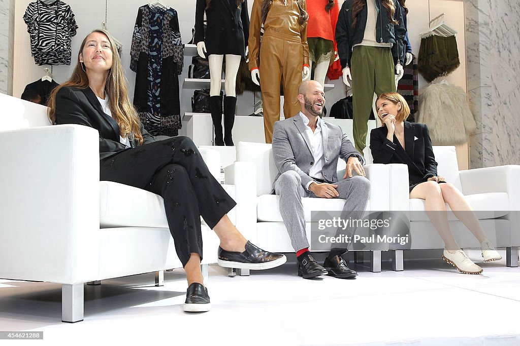 H&M And Vogue NY Fashion Week Panel Discussion With Kate Mara And Johnny Wujek
