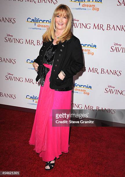 Karen Dotrice arrives at the "Saving Mr. Banks" - Los Angeles Premiere at Walt Disney Studios on December 9, 2013 in Burbank, California.
