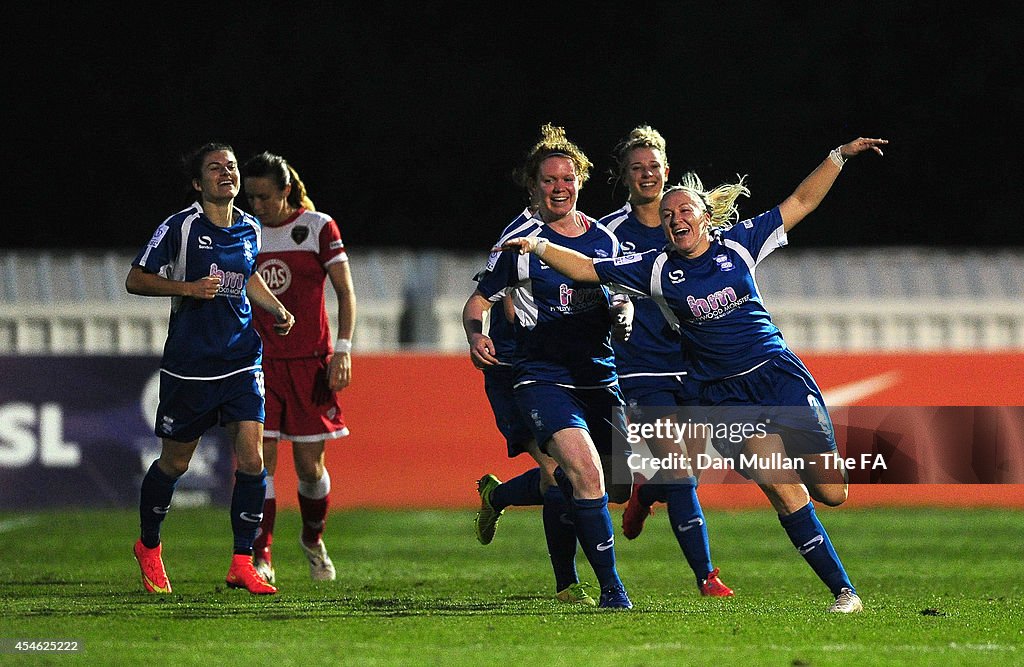 Bristol Academy Women v Birmingham City Ladies: WSL