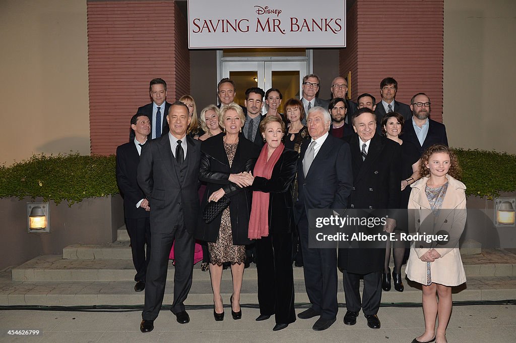 U.S. Premiere Of Disney's "Saving Mr. Banks" - Red Carpet