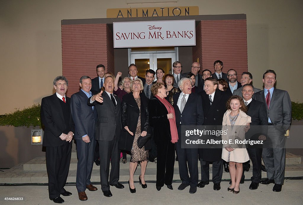U.S. Premiere Of Disney's "Saving Mr. Banks" - Red Carpet