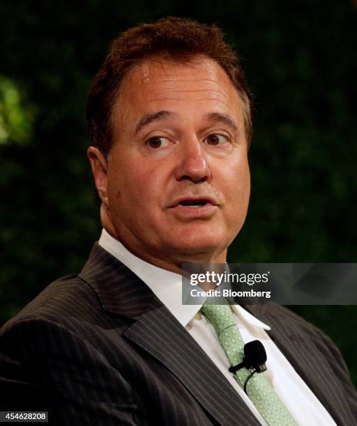 Stephen Pagliuca, managing director of Bain Capital LLC and co-owner and managing general partner of the Boston Celtics, speaks at the Bloomberg...