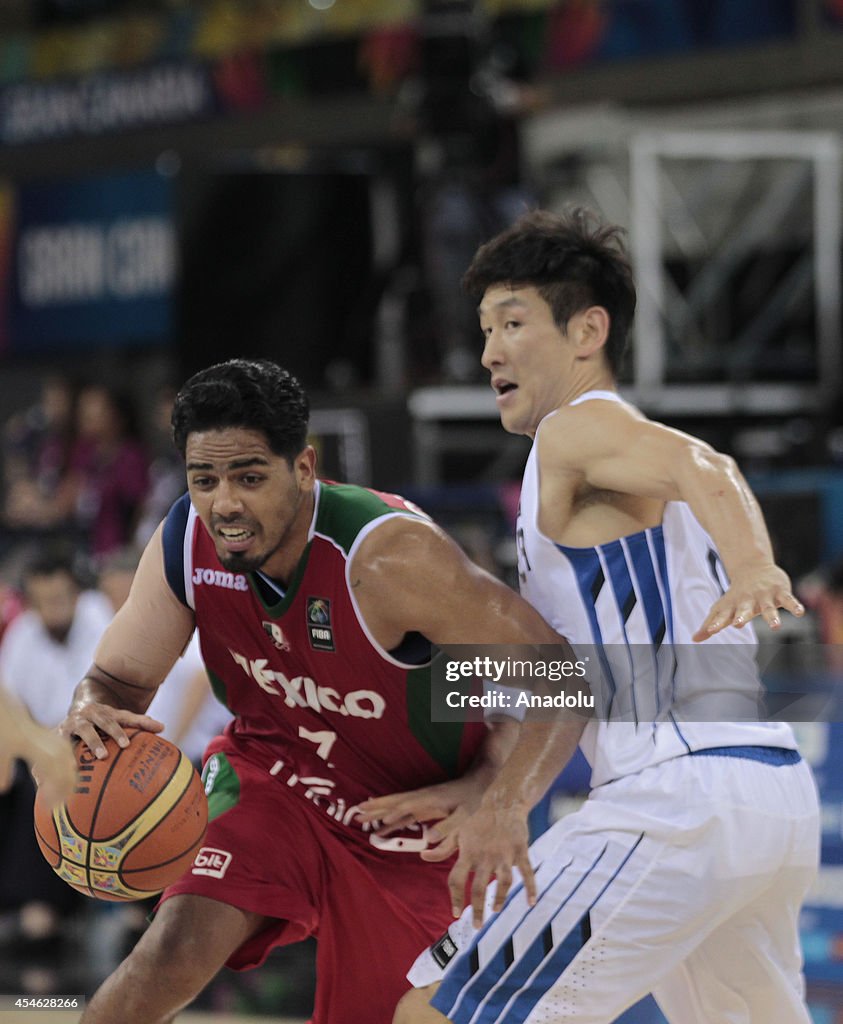 Korea v Mexico - 2014 FIBA Basketball World Cup