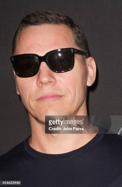 Tiesto seen during Mercedes-Benz Fashion Week Spring 2015 at Lincoln Center for the Performing Arts on September 4, 2014 in New York City.
