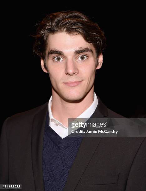 Mitte attends Perry Ellis during Mercedes-Benz Fashion Week Spring 2015 at The Waterfront on September 4, 2014 in New York City.