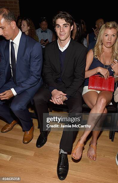 Mitte attends Perry Ellis during Mercedes-Benz Fashion Week Spring 2015 at The Waterfront on September 4, 2014 in New York City.