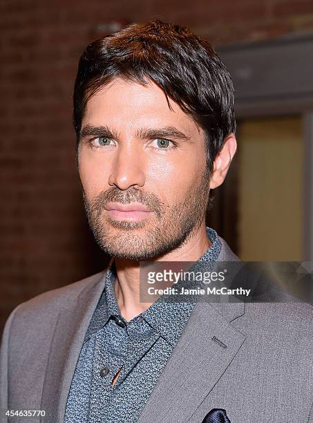 Eduardo Verastegui attends Perry Ellis during Mercedes-Benz Fashion Week Spring 2015 at The Waterfront on September 4, 2014 in New York City.