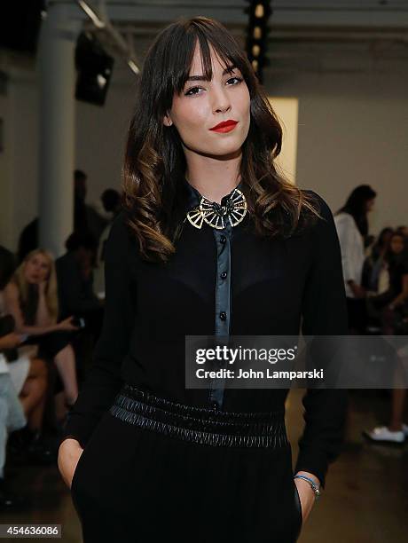 Andi Muise attends Costello Tagliapietra during MADE Fashion Week Spring 2015 at Milk Studios on September 4, 2014 in New York City.