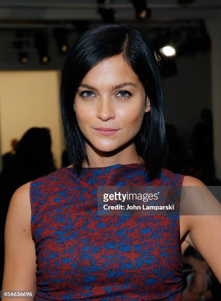 Leigh Lezark attends Costello Tagliapietra during MADE Fashion Week Spring 2015 at Milk Studios on September 4, 2014 in New York City.