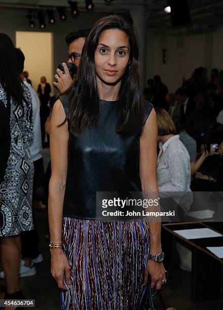 Dana Avidan Cohn attends Costello Tagliapietra during MADE Fashion Week Spring 2015 at Milk Studios on September 4, 2014 in New York City.