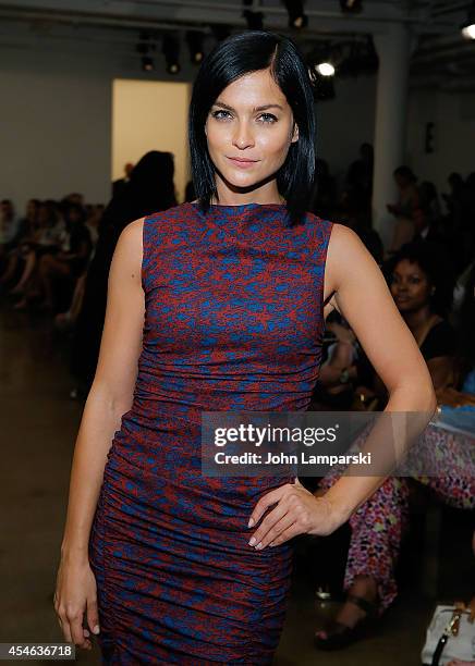 Leigh Lezark attends Costello Tagliapietra during MADE Fashion Week Spring 2015 at Milk Studios on September 4, 2014 in New York City.