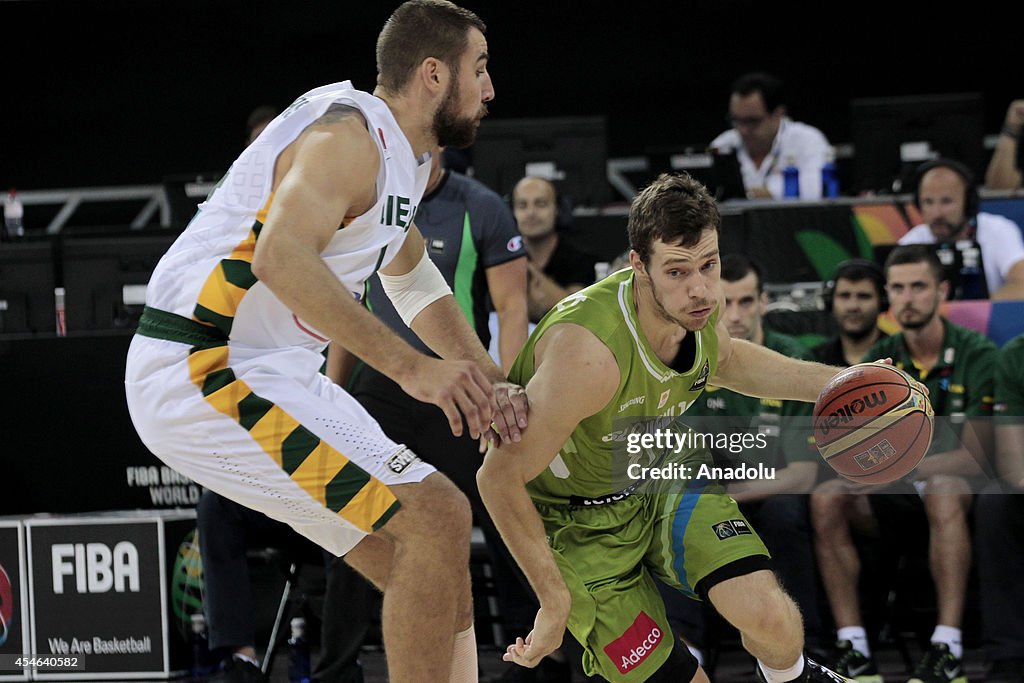 Lithuania v Slovenia - 2014 FIBA Basketball World Cup