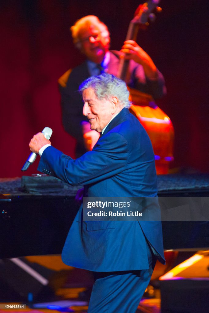 Tony Bennett Performs At Royal Festival Hall In London