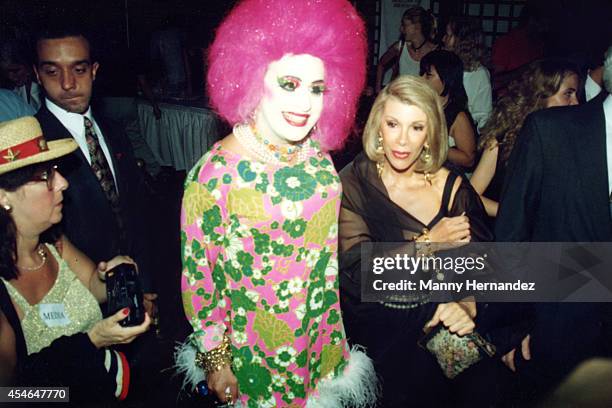 Joan Rivers attends "Boathouse Rocks 2" AMFAR Benefit in Central Park on June 22, 1993 in New York City.