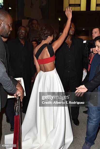 Actress Priyanka Chopra attends the "Mary Kom" premiere during the 2014 Toronto International Film Festival at The Elgin on September 4, 2014 in...