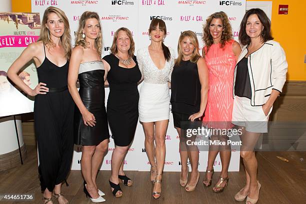 Actress Lucy Owen, Producer Adi Ezroni, Director Jen McGowan, Juliette Lewis, Producer Mandy Tagger, Alysia Reiner, and Margaret Colin attend the...