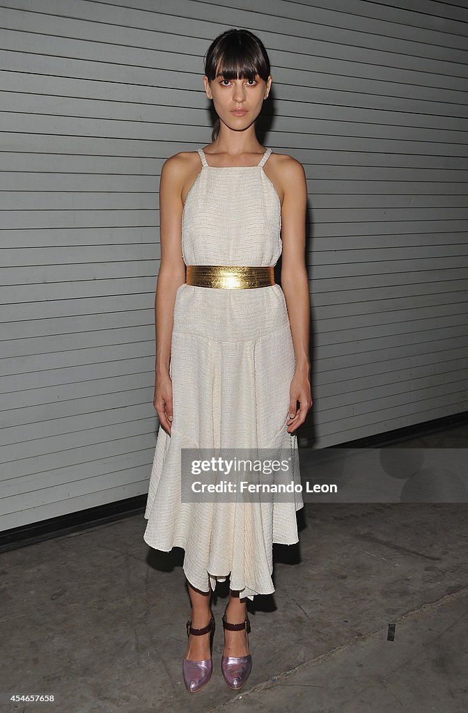 Rachel Comey - Backstage - Mercedes-Benz Fashion Week Spring 2015