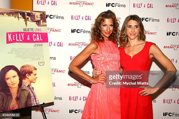 Actor Alysia Reiner and Actor Sara Megan Thomas attend "Kelly & Cal" New York Screening at Crosby Hotel on September 4, 2014 in New York City.