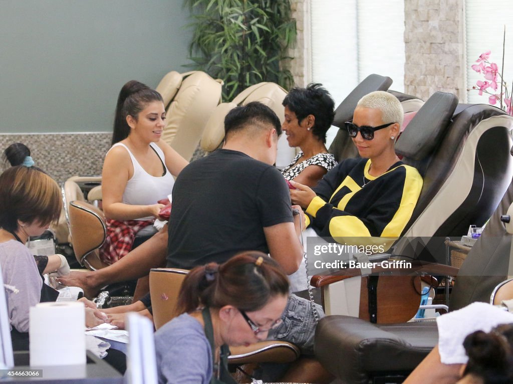 Celebrity Sightings In Los Angeles - September 04, 2014