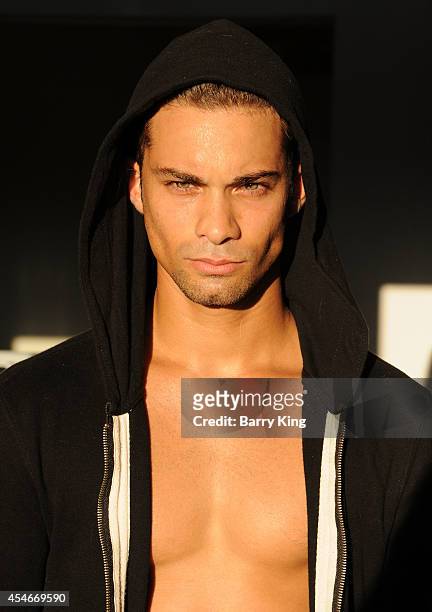 Actor Hector David Jr. Poses during a photo shoot on September 4, 2014 in Los Angeles, California.