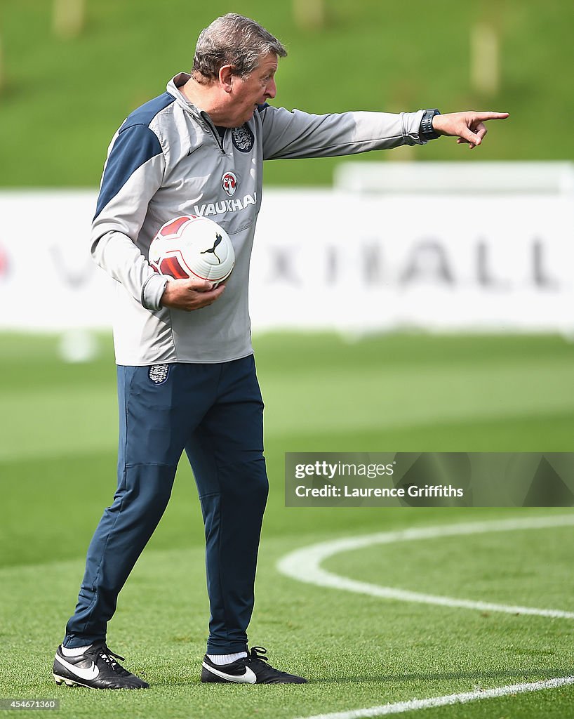 England Training Session And Press Conference