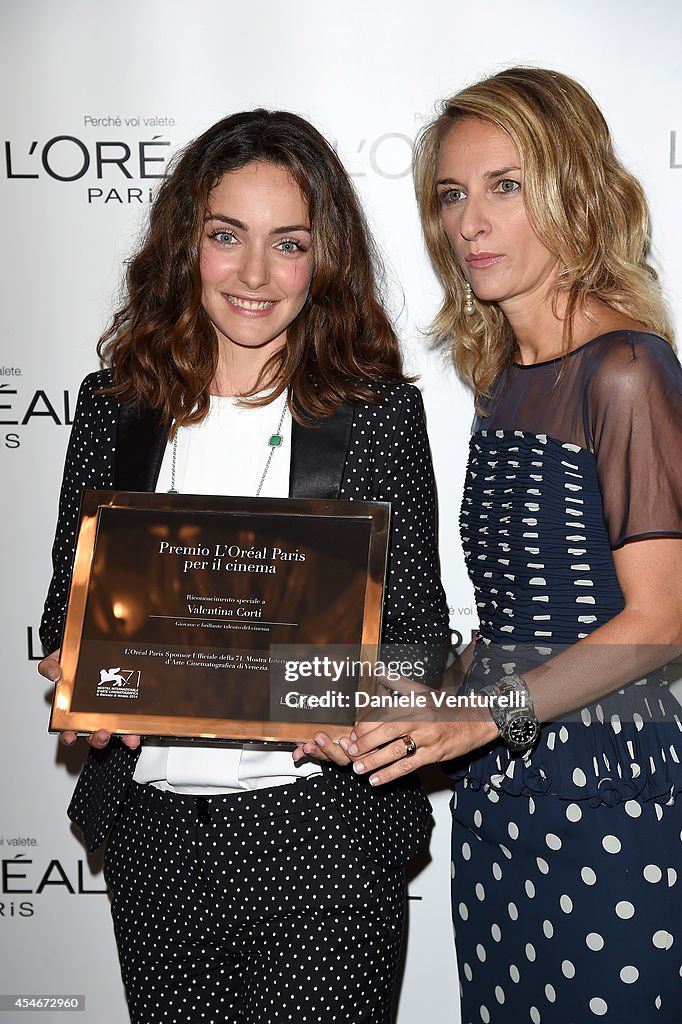 L'Oreal Paris Award For The Cinema - Photocall - 71st Venice Film Festival