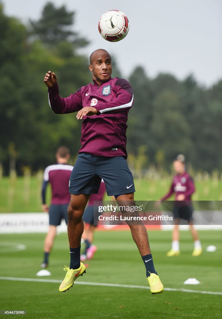 England Training Session And Press Conference