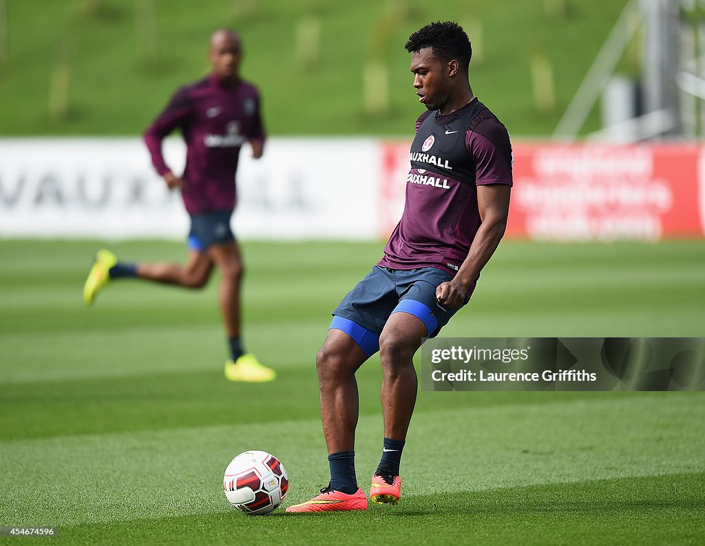 England Training Session And Press Conference
