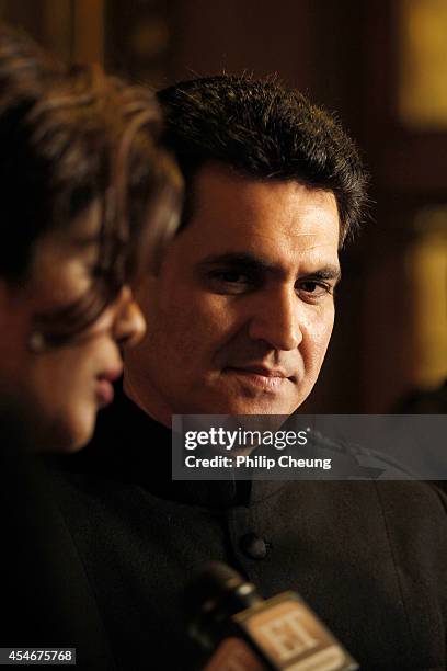 Director Omung Kumar and Actress Priyanka Chopra arrive at the premiere for "Mary Kom" during the 2014 Toronto International Film Festival at The...