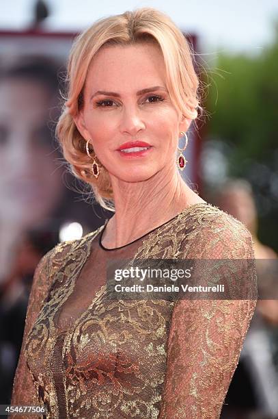 Actress Janet Jones Gretzky attends 'The Sound And The Fury' Premiere during the 71st Venice Film Festival at Sala Grande on September 5, 2014 in...
