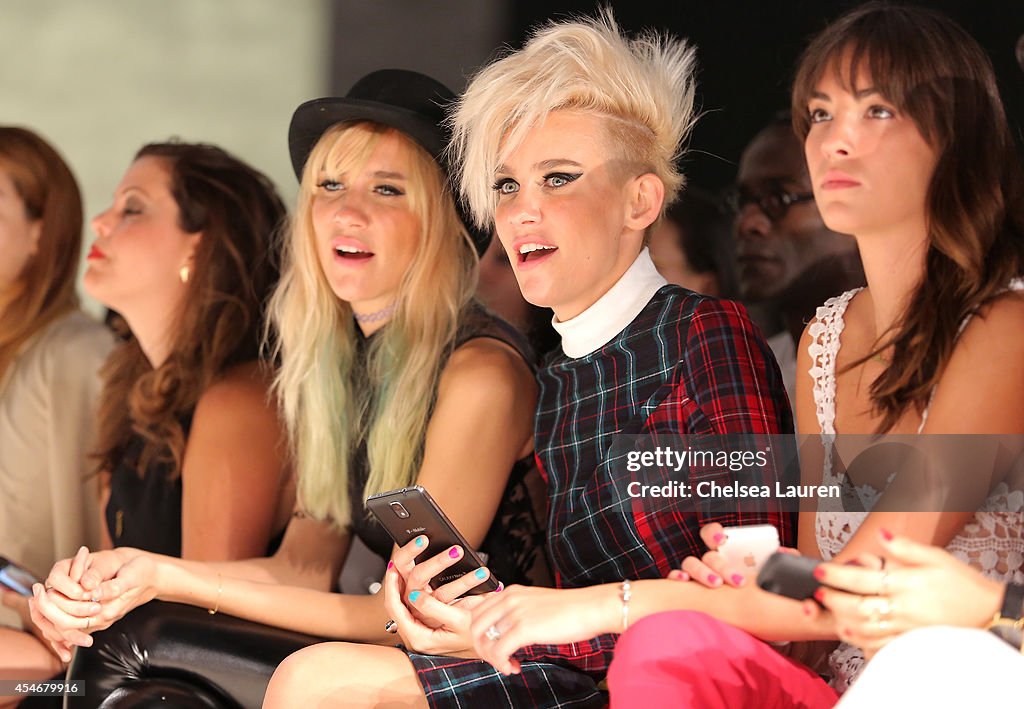 Stella Nolasco - Front Row - Mercedes-Benz Fashion Week Spring 2015