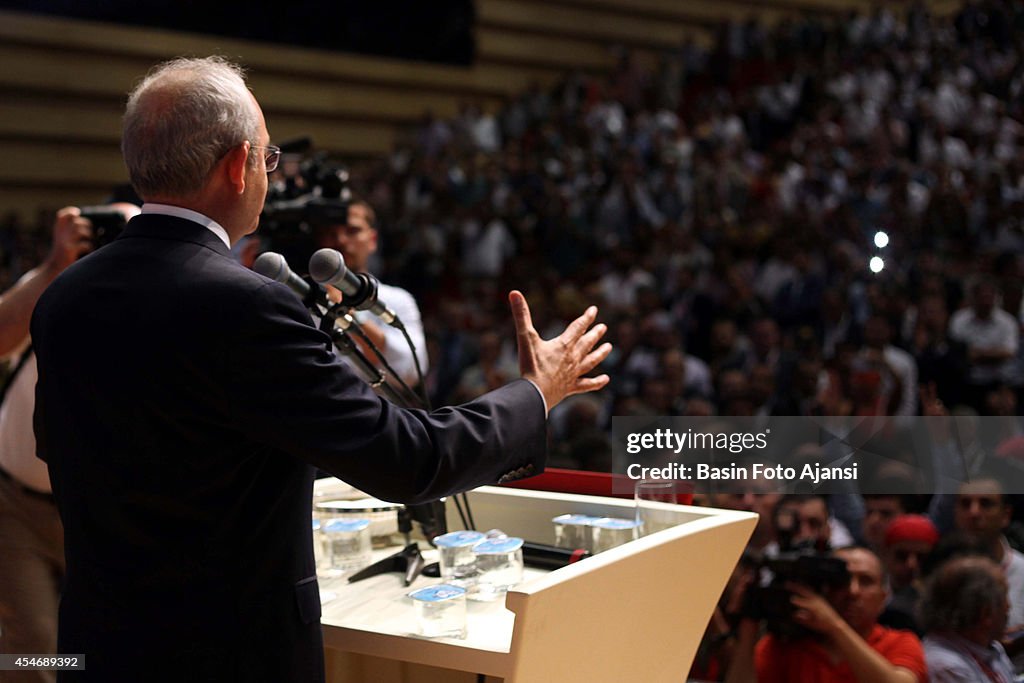 Chairman Kemal Kilicdaroglu in Turkey's main opposition...