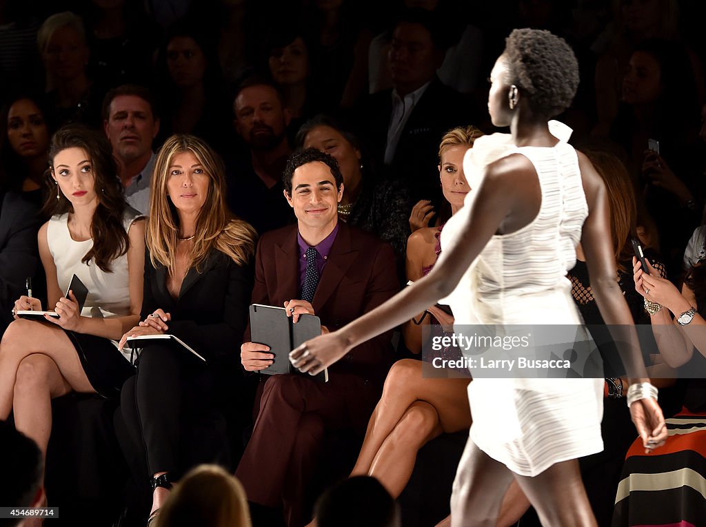 Project Runway - Front Row - Mercedes-Benz Fashion Week Spring 2015