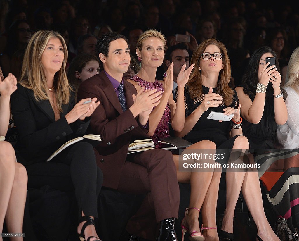 Project Runway - Front Row - Mercedes-Benz Fashion Week Spring 2015