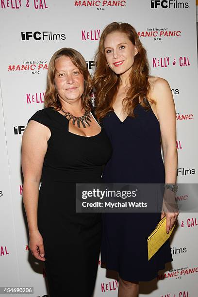 Director JenMcGowen and Actor Christian Seidel attend "Kelly & Cal" New York Screening at Crosby Hotel on September 4, 2014 in New York City.