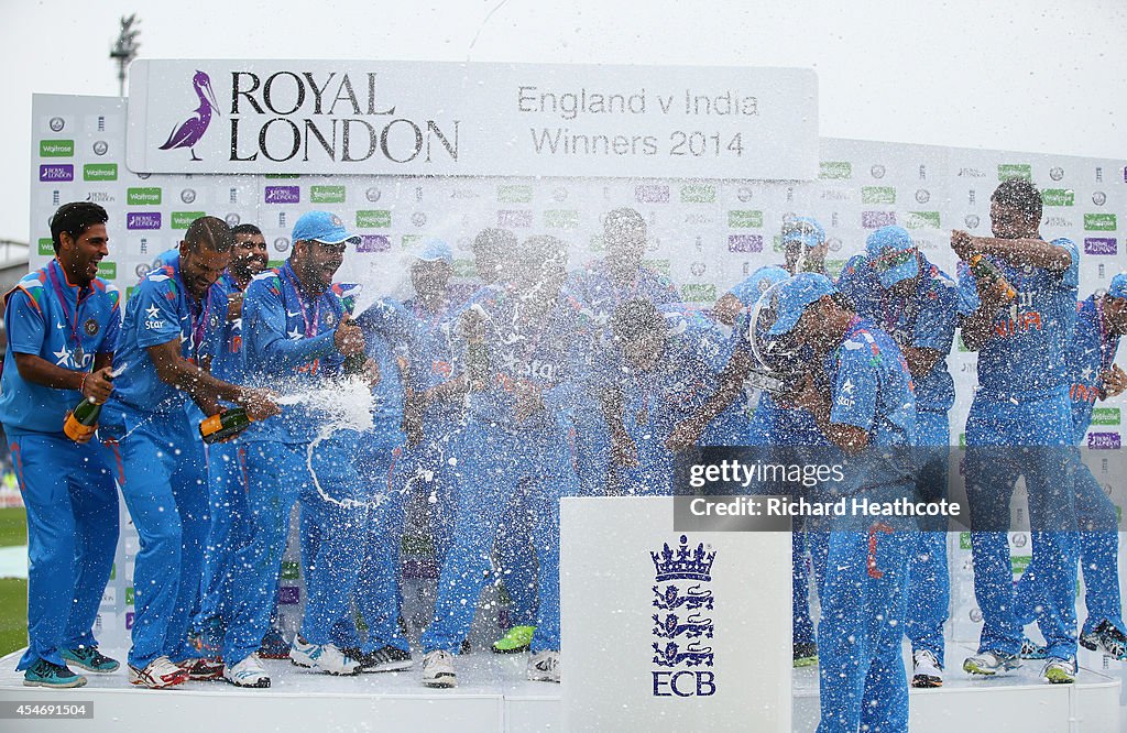 England v India - Royal London One-Day Series 2014