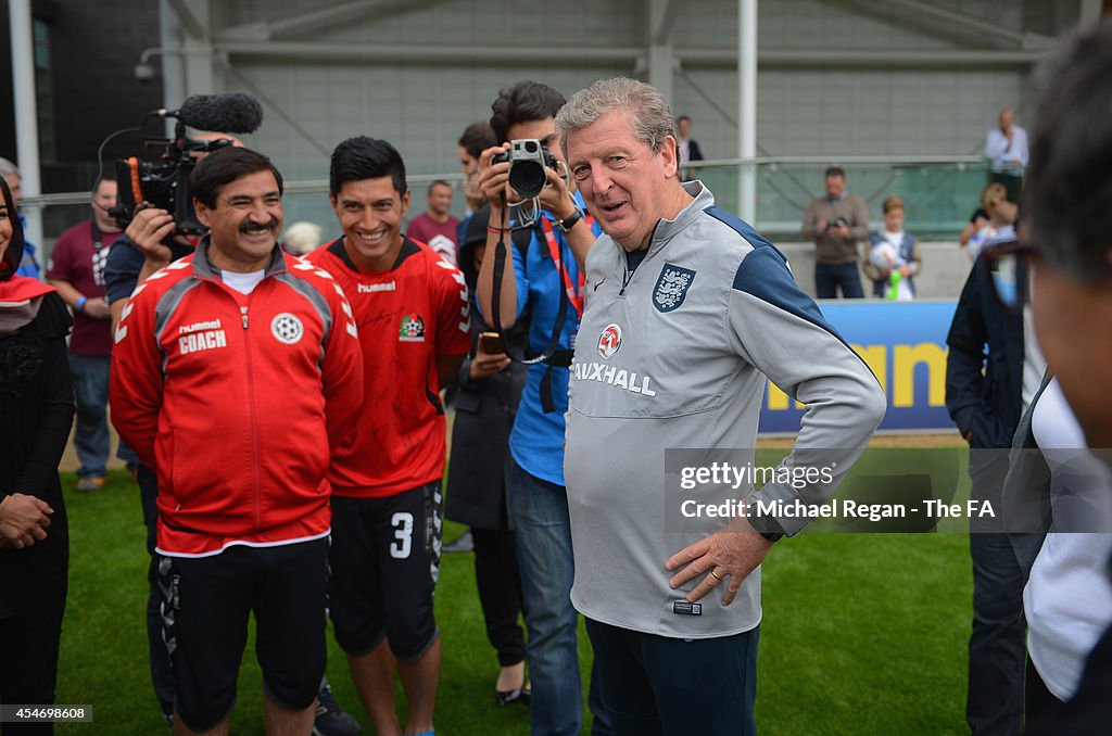 England Training Session And Press Conference