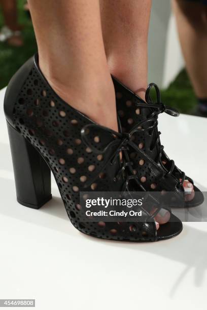 Shoe detail at the Kate Spade New York Presentation during Mercedes-Benz Fashion Week Spring 2015 at Center 548 on September 5, 2014 in New York City.