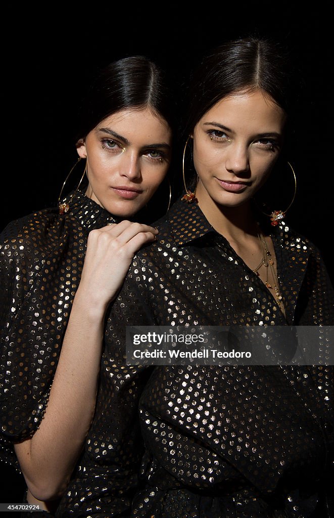 Zimmermann - Front Row & Backstage - Mercedes-Benz Fashion Week Spring 2015