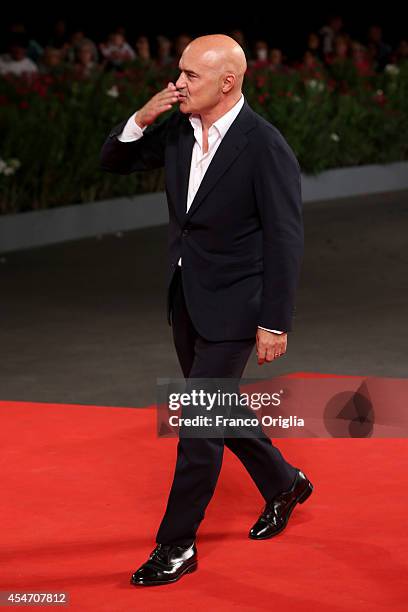 Luca Zingaretti attends 'Perez' Premiere during the 71st Venice Film Festiva on September 5, 2014 in Venice, Italy.