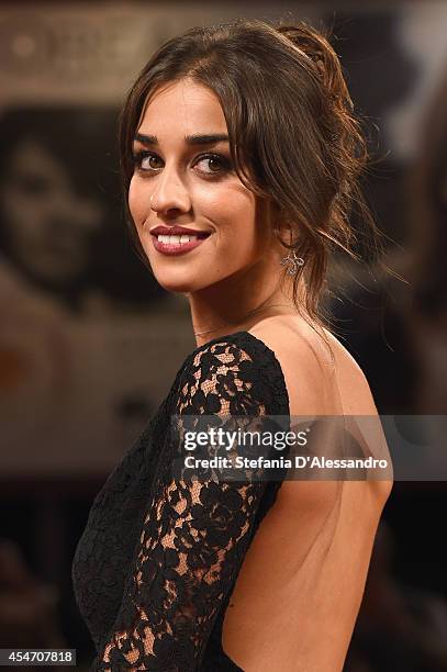 Simona Tabasco attends 'Perez' Premiere during the 71st Venice Film Festiva on September 5, 2014 in Venice, Italy.